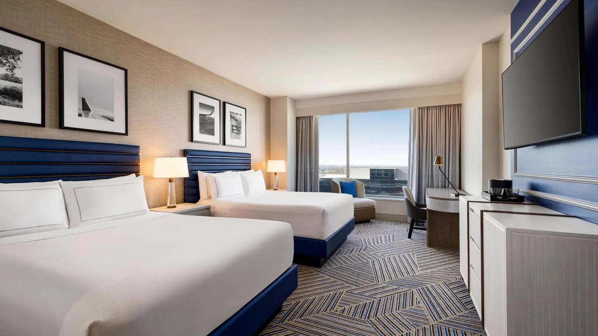 فندق Hilton Bna Nashville Airport Terminal